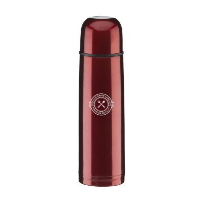 THERMOCOLOUR 500 ML THERMO BOTTLE in Metallic Red