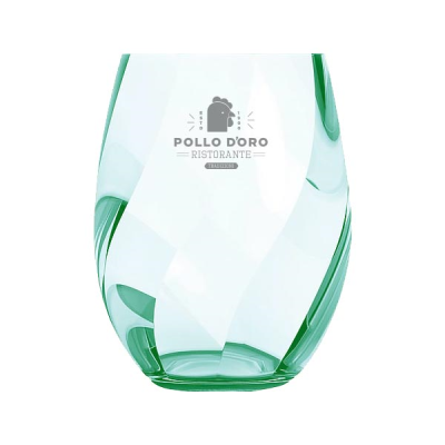 ARPEGE GREEN HIBALL GLASS (360ML & 12