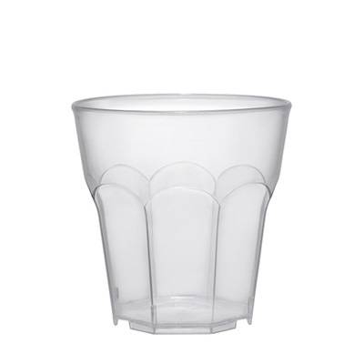 LOW COST REUSABLE PLASTIC GLASS