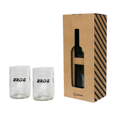 REBOTTLED® TUMBLER 2-PACK in Transparent