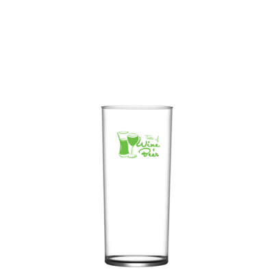 REUSABLE HIBALL GLASS (284ML & 10OZ)