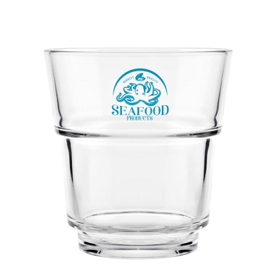 ROCKY STACK TUMBLER GLASS - HALF PINT (280ML & 9