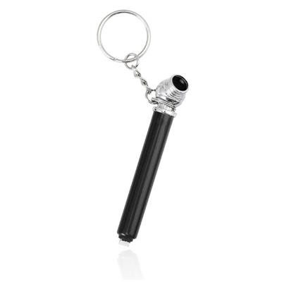 MINI TYRE PRESSURE GAUGE KEYRING - ALUMINIUM GAUGE with Keyring