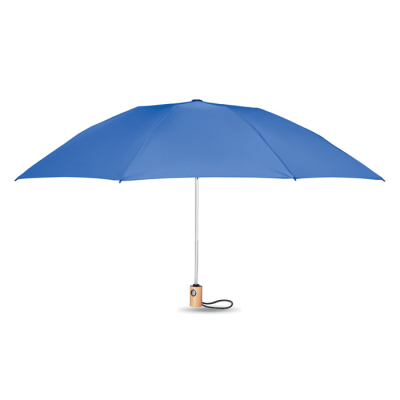 23 INCH 190T RPET UMBRELLA in Blue