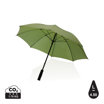 23 INCH IMPACT AWARE™ RPET 190T STORM PROOF UMBRELLA in Green