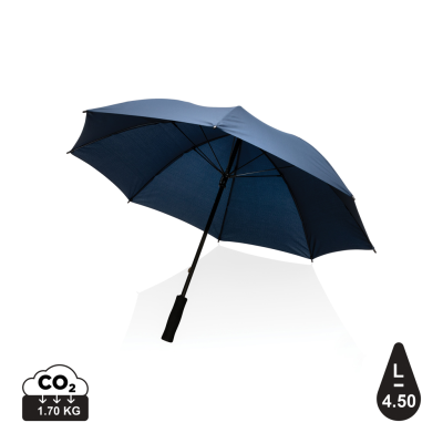 23 INCH IMPACT AWARE™ RPET 190T STORM PROOF UMBRELLA in Navy