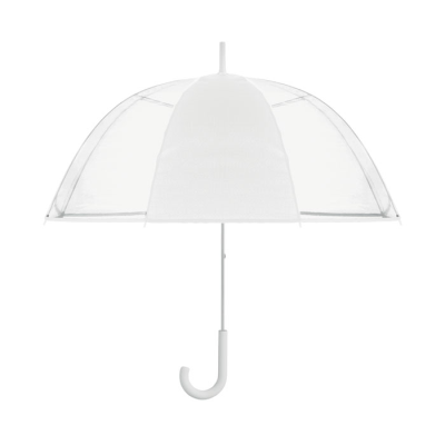 23 INCH MANUAL OPEN UMBRELLA in White