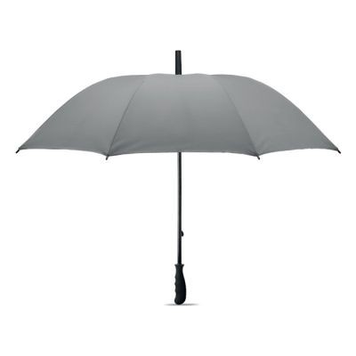 23 INCH REFLECTIVE UMBRELLA in Silver