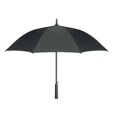 23 INCH WINDPROOF UMBRELLA in Black