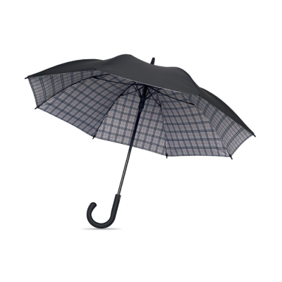 23 INCH WINDPROOF UMBRELLA in Black