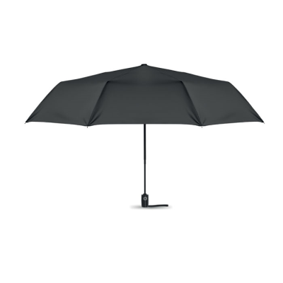 27 INCH WINDPROOF UMBRELLA in Black