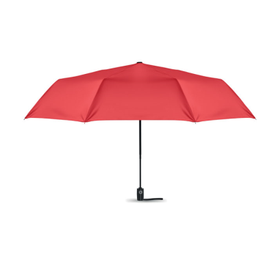 27 INCH WINDPROOF UMBRELLA in Red