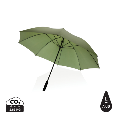 30 INCH IMPACT AWARE™ RPET 190T STORM PROOF UMBRELLA in Green