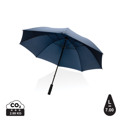 30 INCH IMPACT AWARE™ RPET 190T STORM PROOF UMBRELLA in Navy