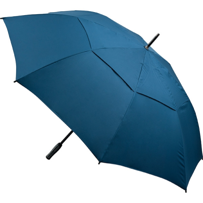 AUTOMATIC OPENING VENTED GOLF UMBRELLA (UK STOCK: ALL NAVY)