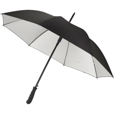 AUTOMATIC UMBRELLA in Black & Silver