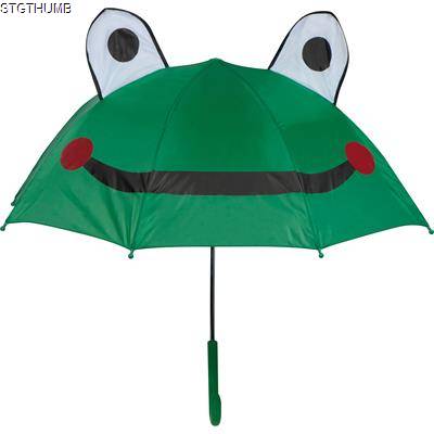 CHILDRENS UMBRELLA in Green