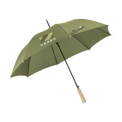 EVEREST RCS RPET UMBRELLA 23 INCH in Olivegreen