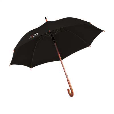 FIRSTCLASS RCS RPET UMBRELLA 23 INCH in Black