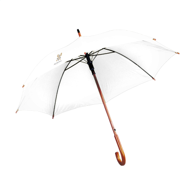 FIRSTCLASS RCS RPET UMBRELLA 23 INCH in White