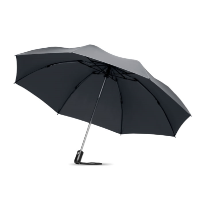 FOLDING REVERSIBLE UMBRELLA in Grey