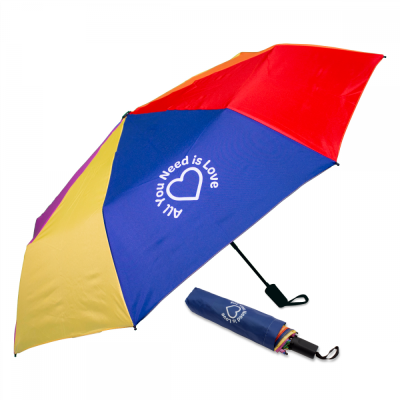 FULL COLOUR PRINTED COMPACT UMBRELLA