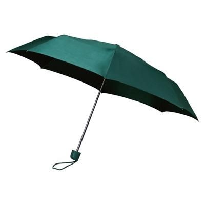 GREEN ENTRY LEVEL TELESCOPIC UMBRELLA with Matching Sleeve & Handle