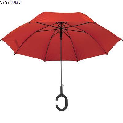 HANDS-FREE UMBRELLA in Red