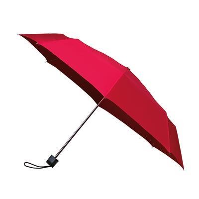 LGF-208 WINDPROOF TELESCOPIC UMBRELLA in Red