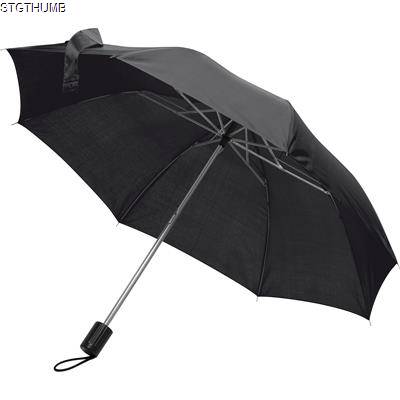 MINI TELESCOPIC AUTOMATIC UMBRELLA in Black