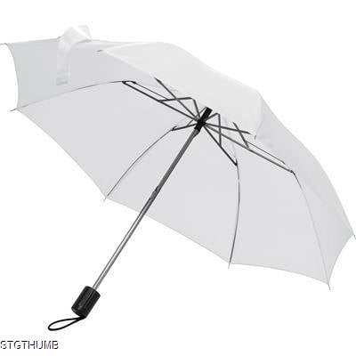 MINI TELESCOPIC AUTOMATIC UMBRELLA in White