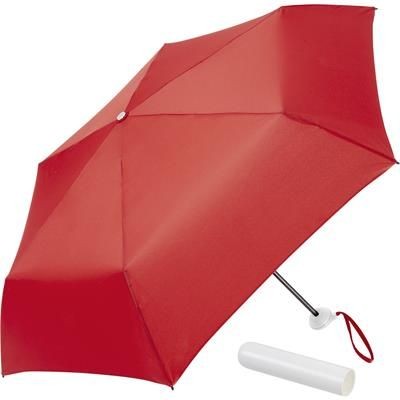 MINI UMBRELLA FARE®-TUBE in Red-white