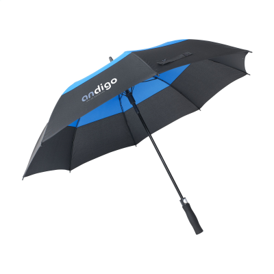 MORRISON RPET UMBRELLA 27 INCH in Blue & Black