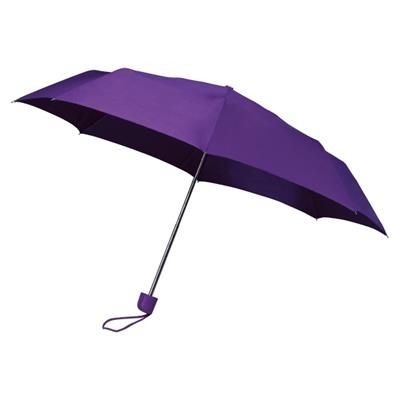 PURPLE ENTRY LEVEL TELESCOPIC UMBRELLA with Matching Sleeve & Handle