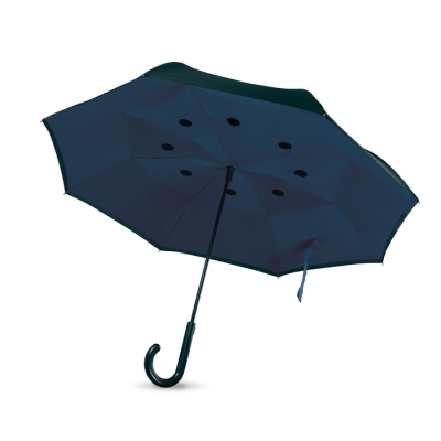 REVERSIBLE UMBRELLA in Blue