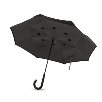 REVERSIBLE UMBRELLA in Greey