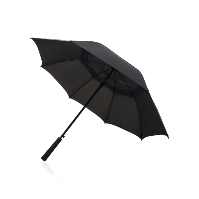 SWISS PEAK AWARE™ TORNADO 23” STORM UMBRELLA in Black