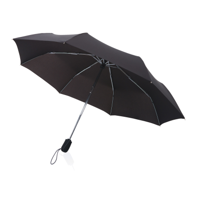 SWISS PEAK AWARE™ TRAVELLER 21” AUTOMATIC UMBRELLA in Black