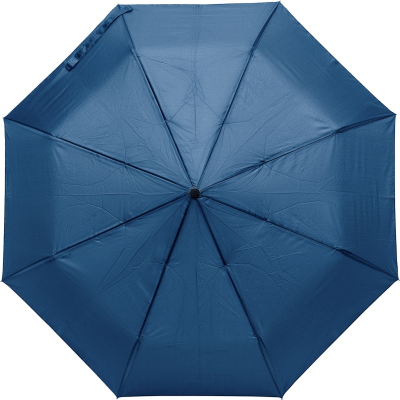 TELESCOPIC PONGEE UMBRELLA in Blue