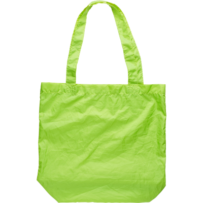 TELESCOPIC UMBRELLA with Shopper Tote Bag in Lime