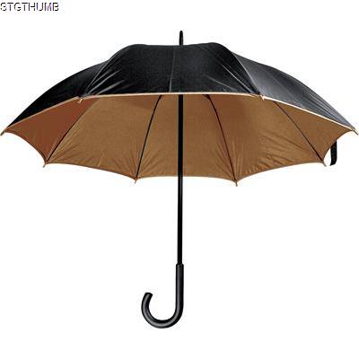 UMBRELLA with Double Cover in Brown