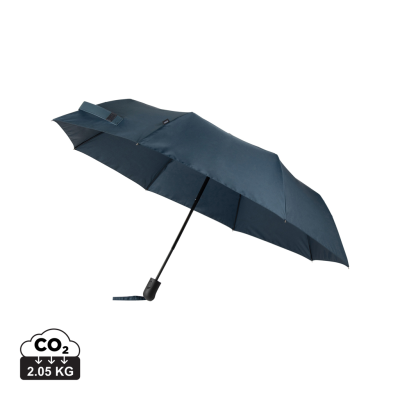 VINGA BALTIMORE AWARE™ RPET 21 INCH UMBRELLA in Navy