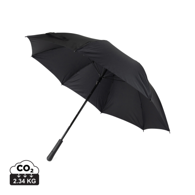 VINGA BALTIMORE AWARE™ RPET 23 INCH UMBRELLA in Black