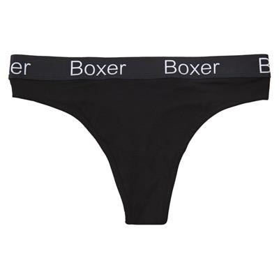 THONG COTTON PLAIN with Logo