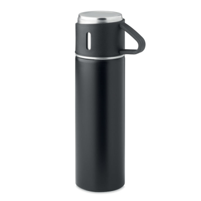 DOUBLE WALL BOTTLE 420 ML in Black