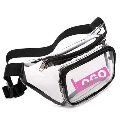 CLEAR TRANSPARENT WAIST PACK