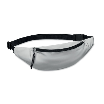 HIGH REFLECTIVE WAIST BAG in Silver