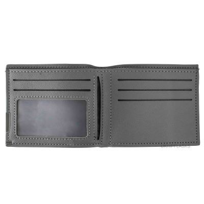 GREY PU LEATHER HIP WALLET