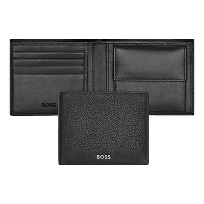 MONEY WALLET CLASSIC GRAINED BLACK