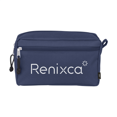 STACEY GRS RPET TOILETRY BAG in Dark Blue